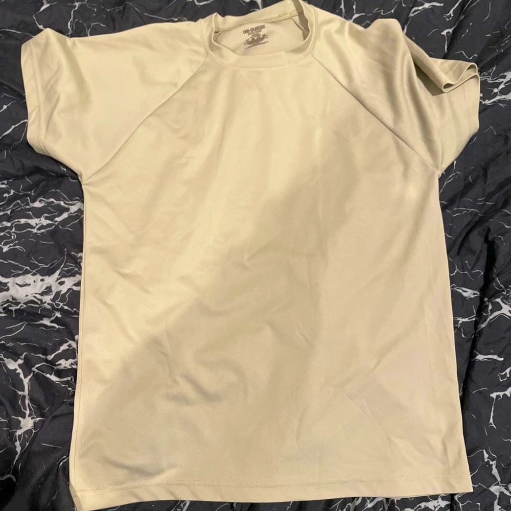 Medium, Cream Shirt